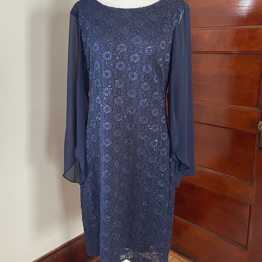 Connected Apparel sequin dress